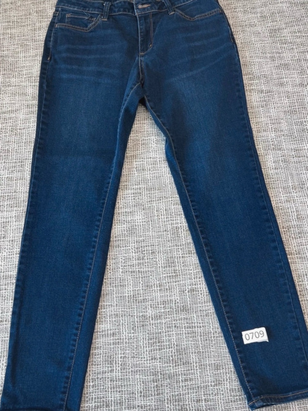a.n.a Dark Indigo Skinny Jeans